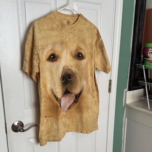 The Mountain Golden Retriever Dog T-Shirt